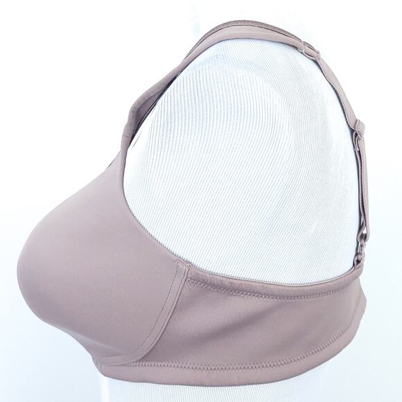 Vanity Fair Caress Wirefree Bra 40C Taupe Full Coverage, Convertible Straps - Picture 5 of 6
